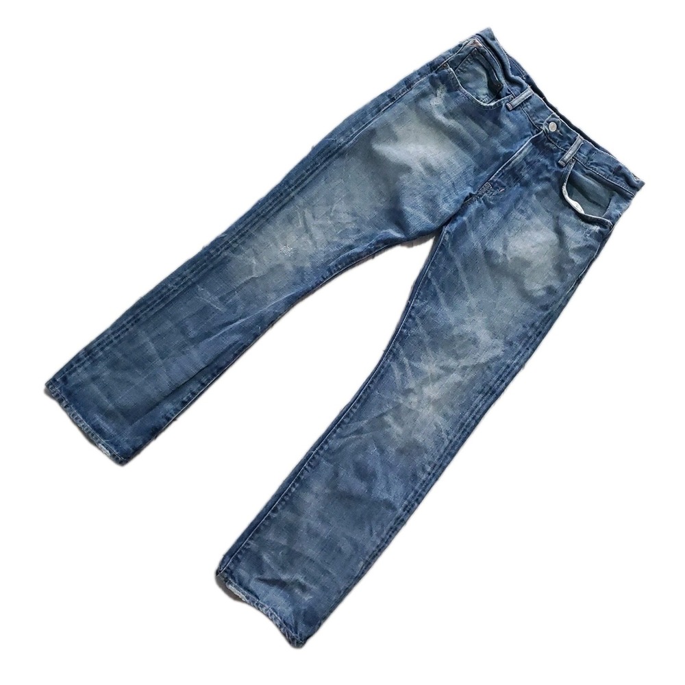 Ralph Lauren Denim & Supply Men's Jeans Bootcut 32x30 Distressed Faded